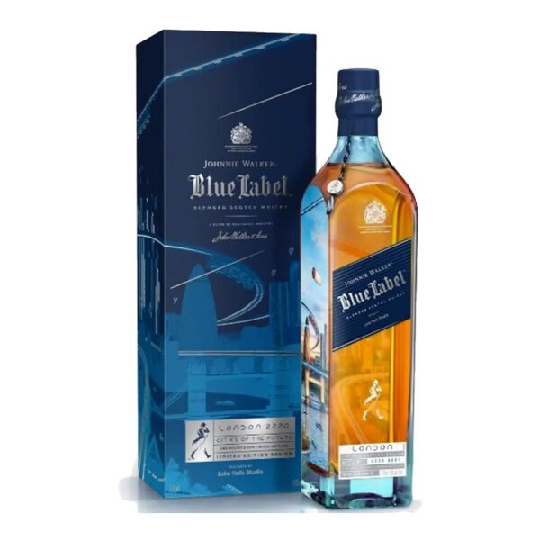 JOHNNIE-WALKER-BLUE-LABEL-CITIES-OF-1.jpg Johnnie Walker Blue Label Cities Of The Future – London 2220 Whisky