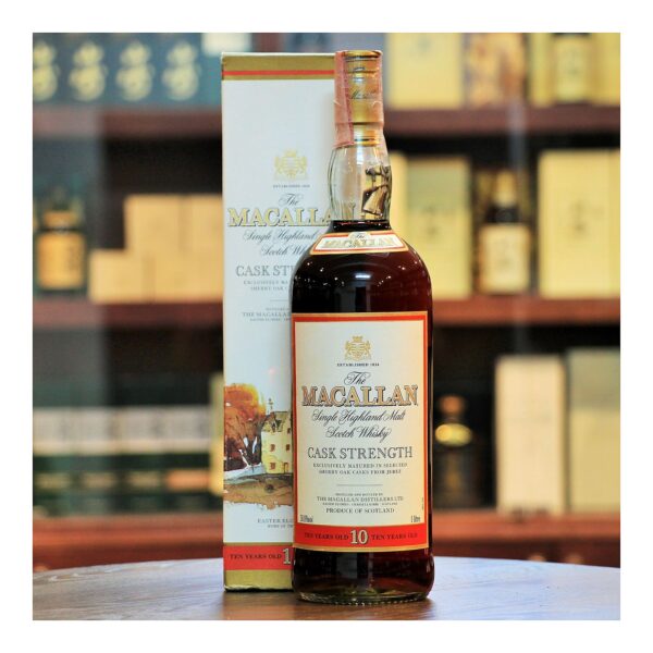 The Macallan Cask Strength Scotch Whisky