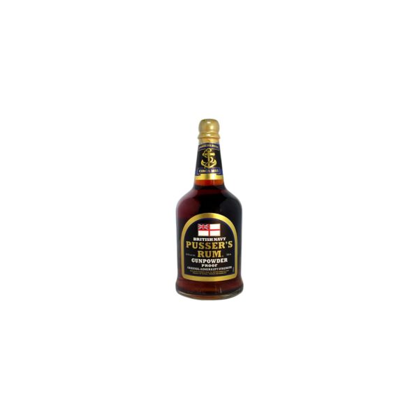 PUSSEYS-GUNPOWDER-750 Pusser's Gunpowder Proof 750ml